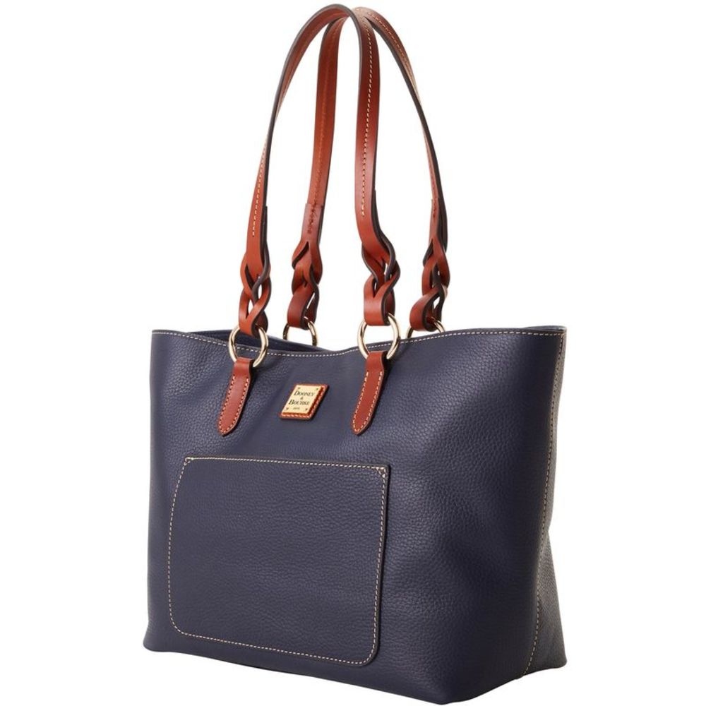 Dooney & Bourke Pebble Grain Tammy Tote - Midnight Blue - Picture 2 of 4